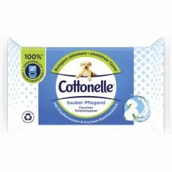 Cottonelle Feuchtes Toilettenpapier Sauber Pflegend Mit Mizellenwasser Und Frischem Baumwollduft NF 42ST