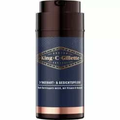 Gillette® King C. Gilette 3-Tagebart-und Gesichtspflege 100ML
