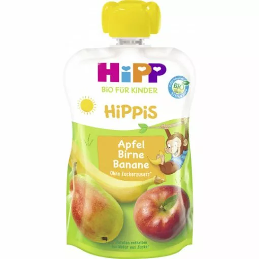 Bio Hippis Apfel-Birne-Banane 100G -HAUSTIERZUBEHÖR Outlet Store hipp bio hippis apfelbirnebanane 100 g
