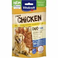 Vitakraft Pure Chicken Duo Fish 80G