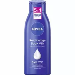 NIVEA Reichhaltige Body Milk 5in1 Tiefenpflege Serum 48h 400ML
