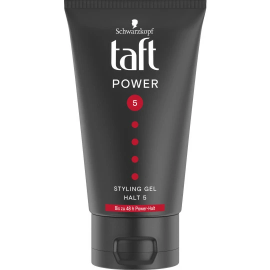 Schwarzkopf Taft Power Styling Gel Halt 5 150ML 1 Schwarzkopf Taft Power Styling Gel Halt 5 150ML
