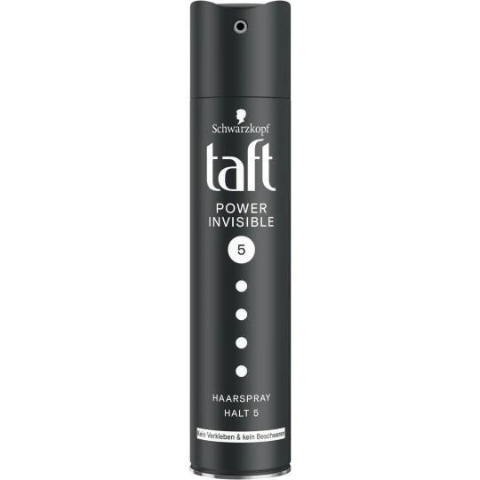 Schwarzkopf Taft Power Invisible Haarspray Halt 5 250ML 1 Schwarzkopf Taft Power Invisible Haarspray Halt 5 250ML
